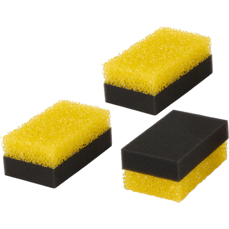 Pastaclean Multifunktions-Duo-Schwamm 3er-Pack – Reinigung & Polieren glatter Oberflächen