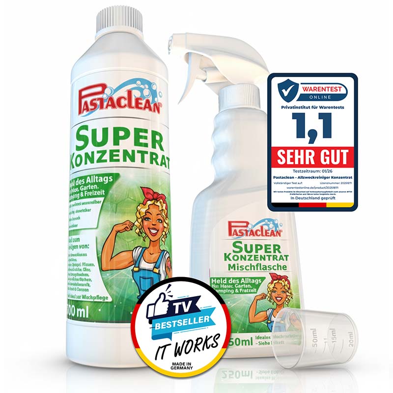 Superkonzentrat - Allzweckreiniger Konzentrat, 500 ml + Zubehör