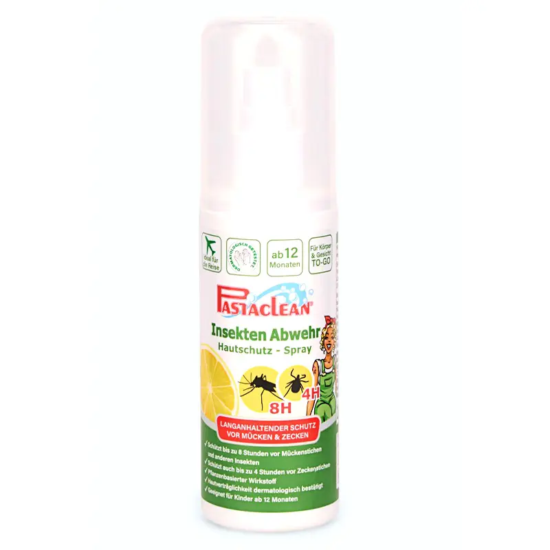 Insektenabwehr Hautschutzspray Mückenschutz Pastaclean Insektenabwehr Hautschutzspray Mückenschutz Pastaclean