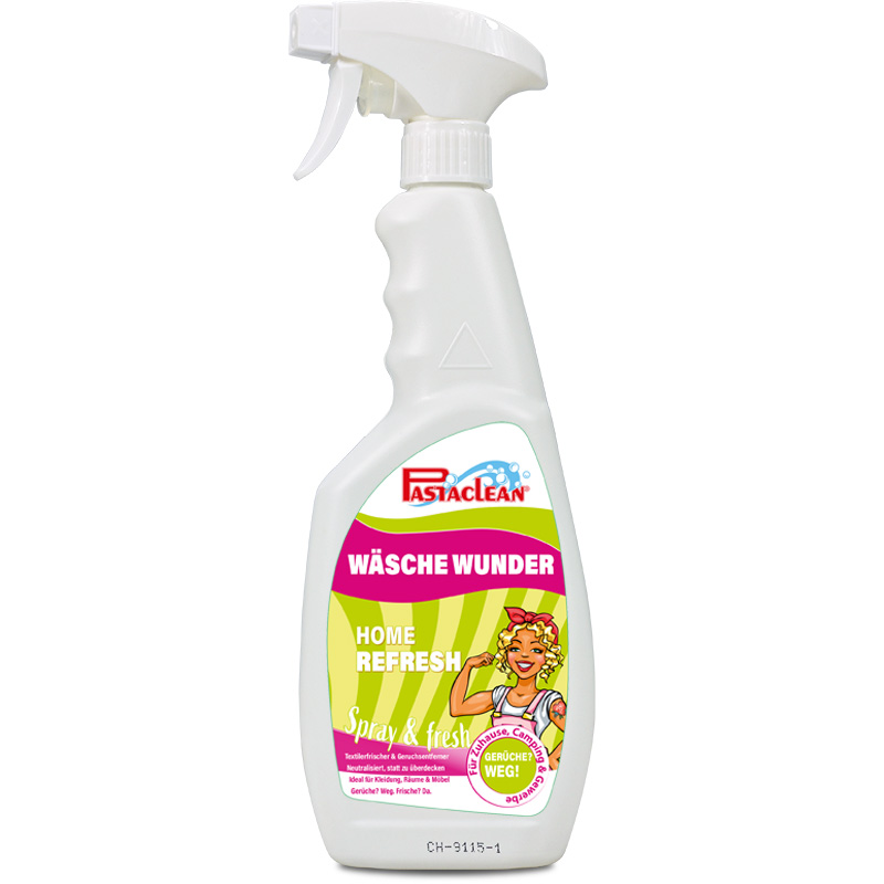 Textilerfrischer - Geruchsentferner für Kleidung und Räume, Raumduft Spray, 750 ml