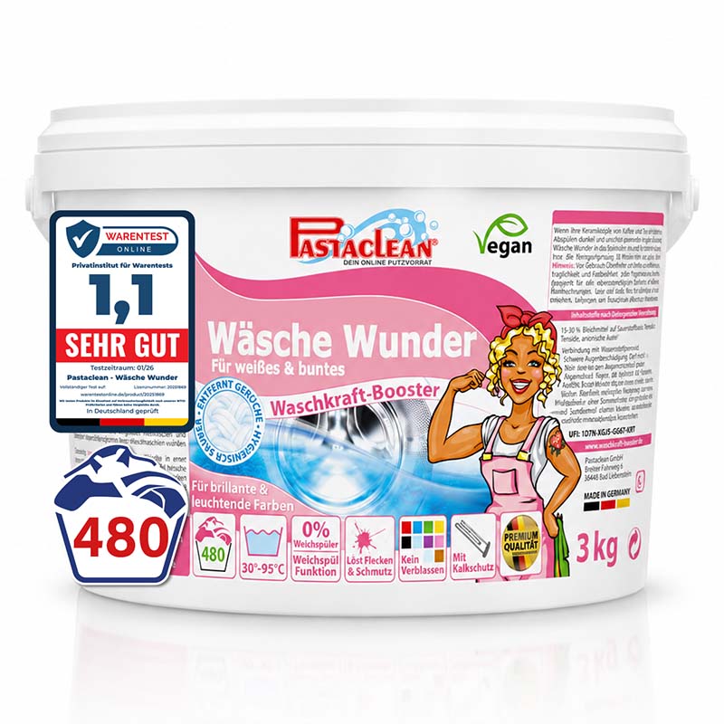 Wäsche Wunder Waschkraftverstärker (480WL), 3 Kg