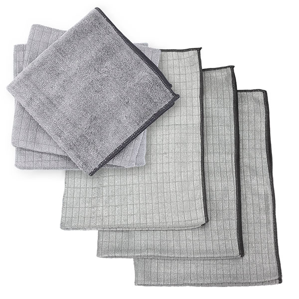 Geschirrtücher Set Grau 6 teilig Geschirrtücher Set 6 teilig grau Pastaclean