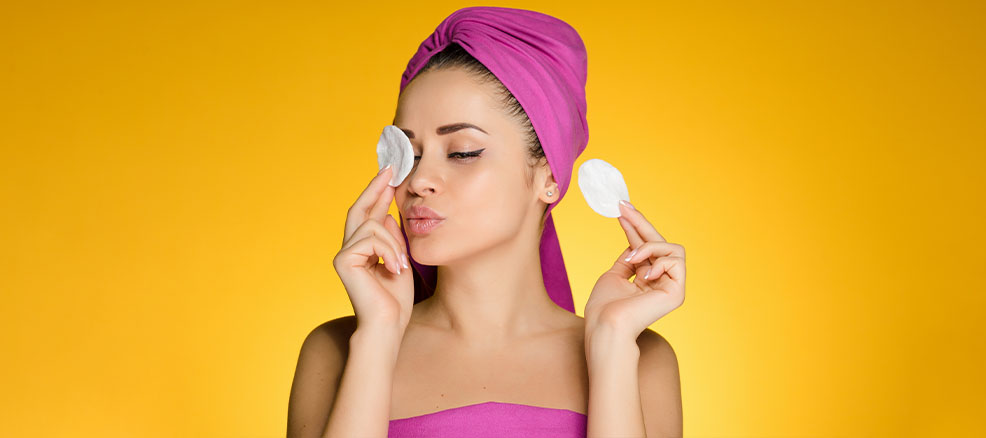 Abschminken Wattepads abschminken-wattepads