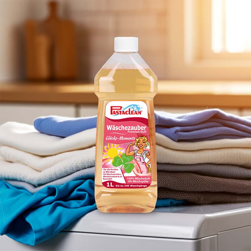 Wäscheduft Glücksmomente auf Waschmaschine von Pastaclean