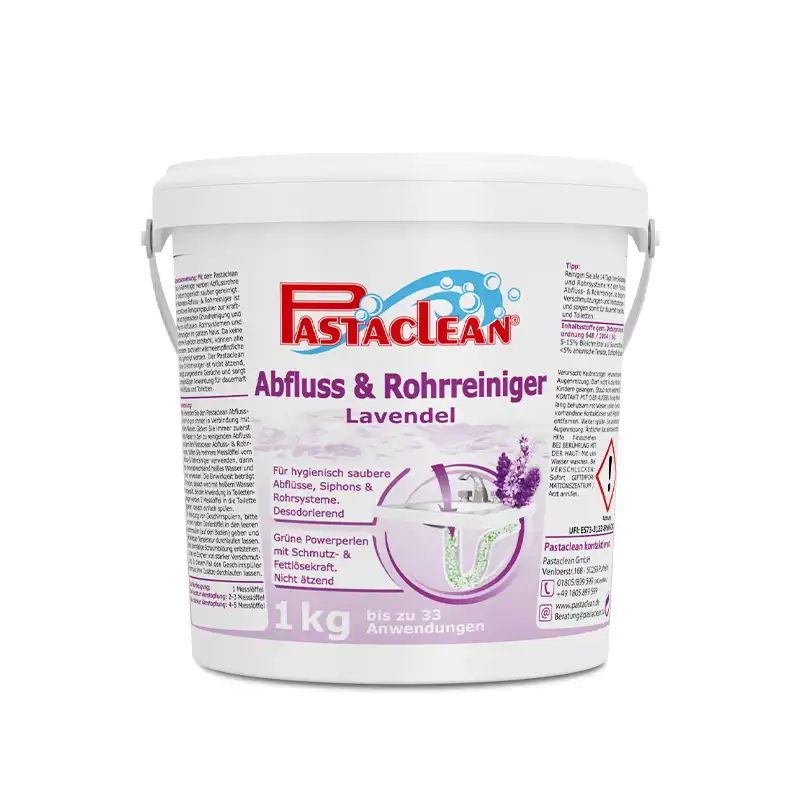 Rohrreiniger mit Lavendel Duft 1kg Pastaclean Rohrreiniger mit Lavendel Duft 1kg Pastaclean