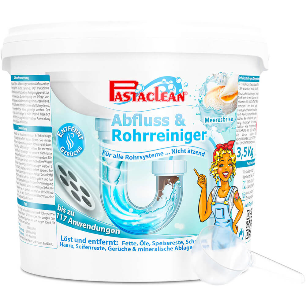 Rohrreiniger Pulver 3500g mit Duft Pastaclean