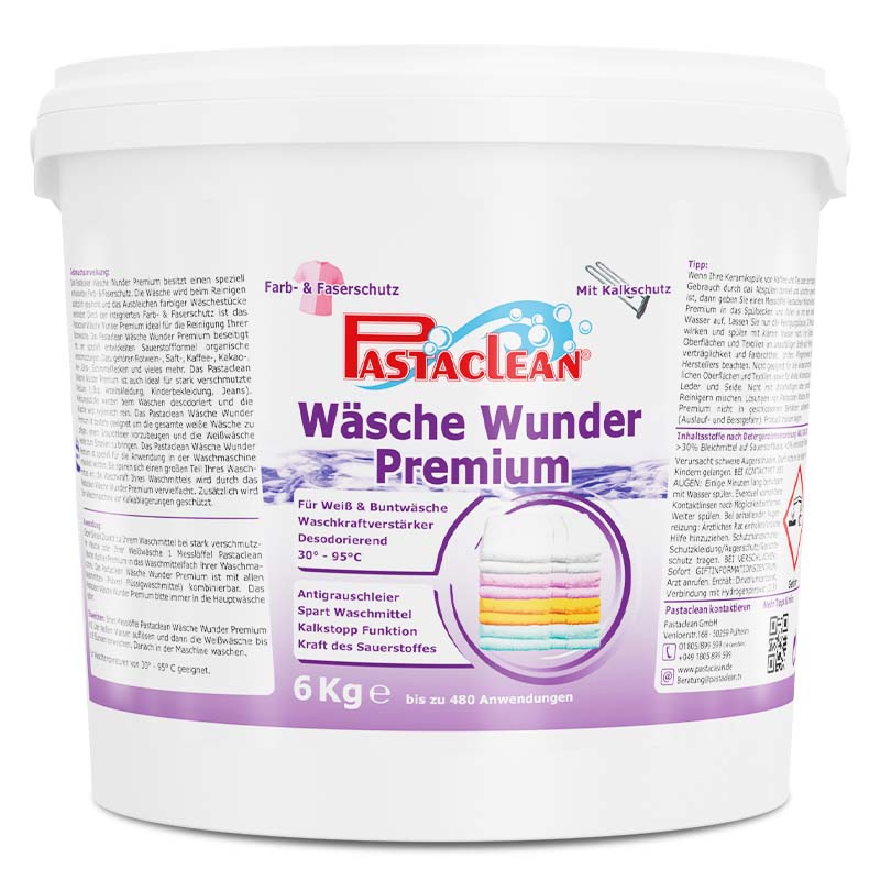 Waschkraftverstärker Wäsche Wunder 6 kg Pastaclean