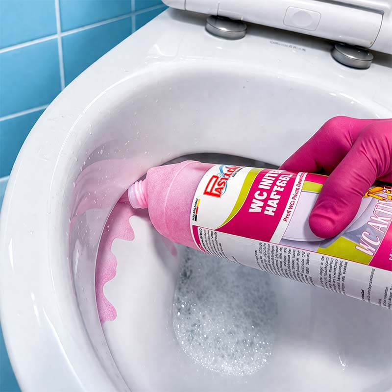 WC Reiniger, stark gegen Urinstein und Kalk, 750 ml, WC Intensiv Haftgel, Farbwechsel-Aktiv-Formel, Reinigungsmittel, Badreiniger, Toilettenreiniger, Kalkentferner, Gel-Reiniger, Hygieneprodukt, Reinigungskraft, Langlebigkeit, Badezimmerpflege, Doppelpack