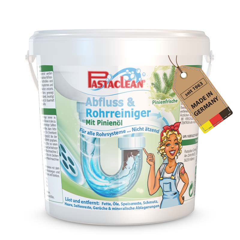 Pastaclean Abfluss Rohrreiniger mit Pinienöl 1500g Pastaclean Abfluss Rohrreiniger mit Pinienöl 1500g