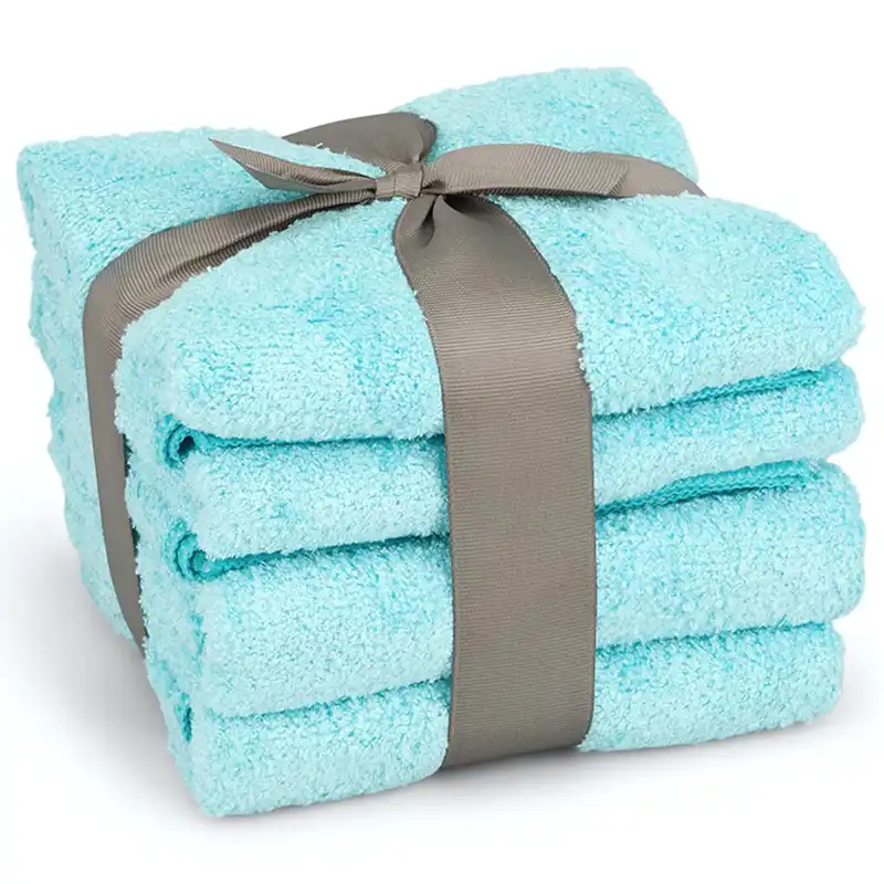 Handtücher 50x100 cm Geschenk Set Türkis Pastaclean Handtücher 50x100 cm Geschenk Set Türkis Pastaclean