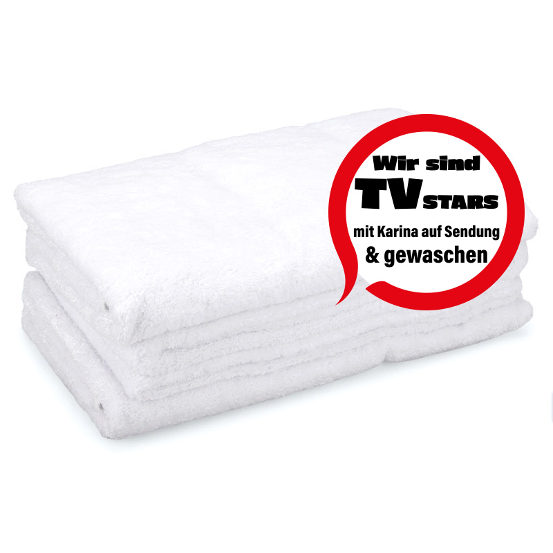 Badehandtuch Set Weiss Second-Hand