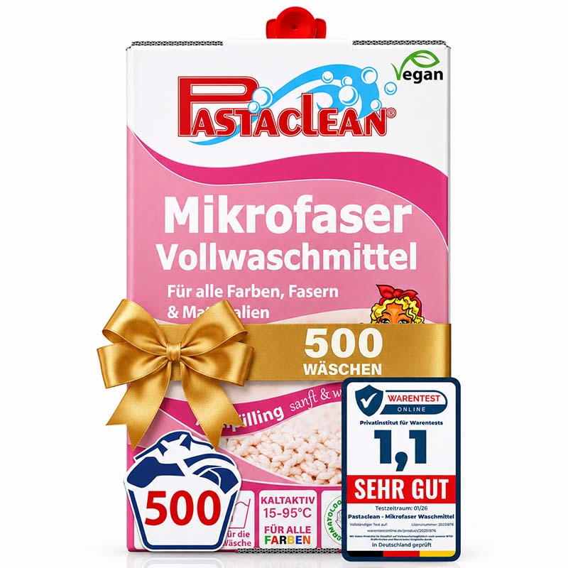 Pastaclean Mikrofaser Vollwaschmittel