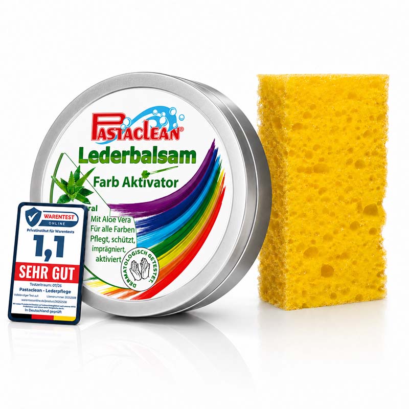 Pastaclean Lederpflege (farblos) mit Farb Aktivator, 250 ml
