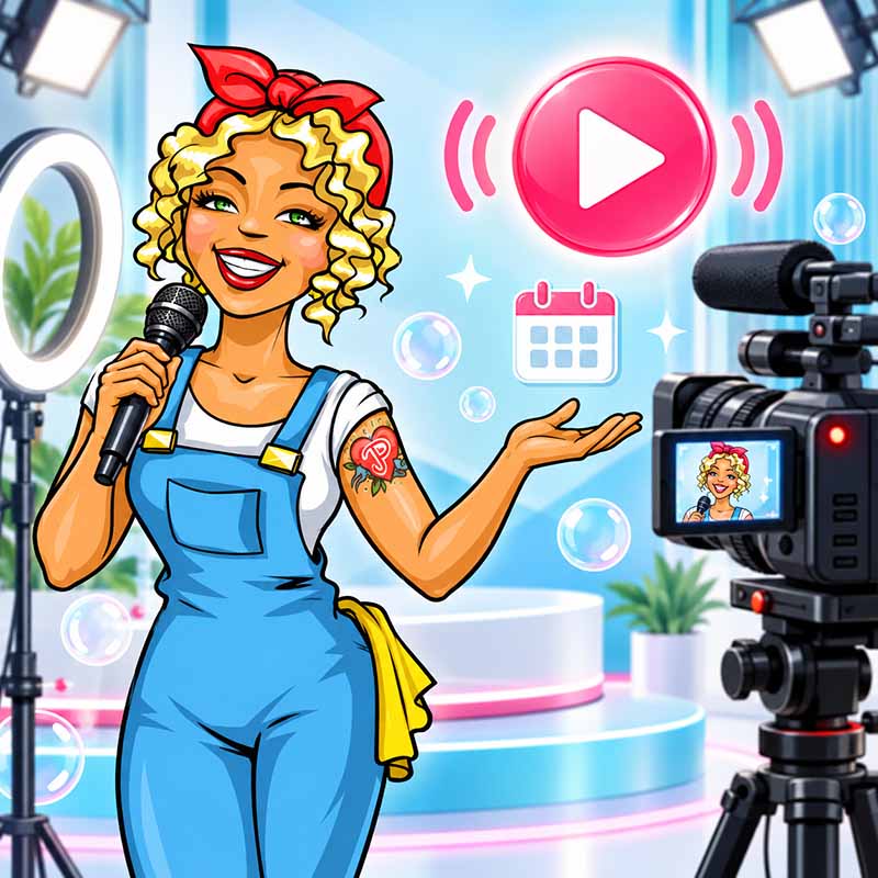 Pastaclean Events und Livestreams in der Putz-App ansehen