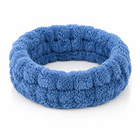 Haarband Taubenblau, elastisch, weiches Material, Modeaccessoire, Haaraccessoire, Styling, Damenhaarschmuck, modisches Stirnband, blauer Haarschmuck, Freizeitmode, Trendartikel, Frisurenaccessoire für den Alltag