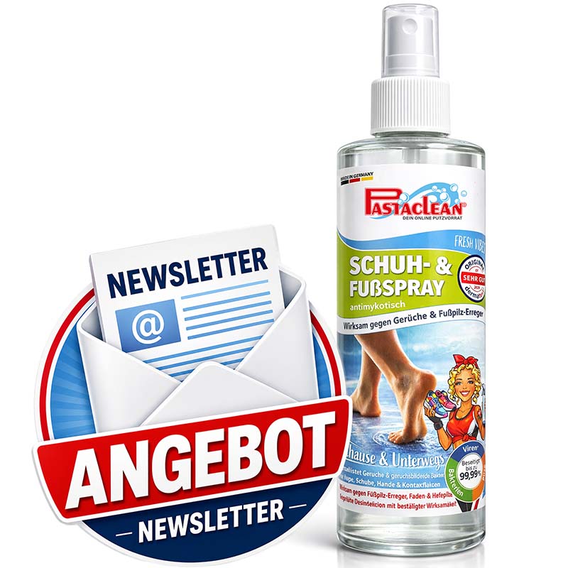 Schuh- & Fußspray - Fußdesinfektionsmittel wirksam gegen Fußpilz Erreger und Gerüche, 250 ml