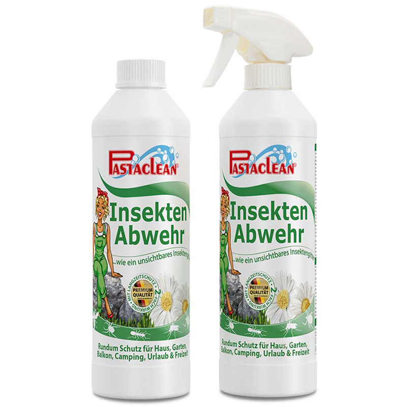 Insektenabwehr 2x 500ml Insektenabwehr Pastaclean 1000ml