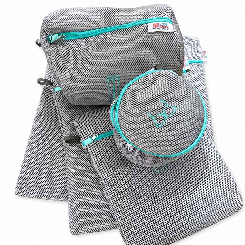 Wäschenetz für Waschmaschine, Wäschesack mit Reißverschluss (5 Stück) Laundry Bag