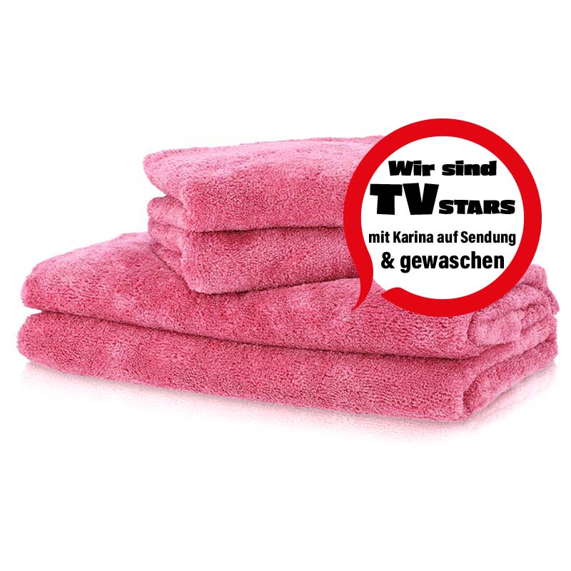 Badehandtücher Set Beere Second-Hand Pastaclean