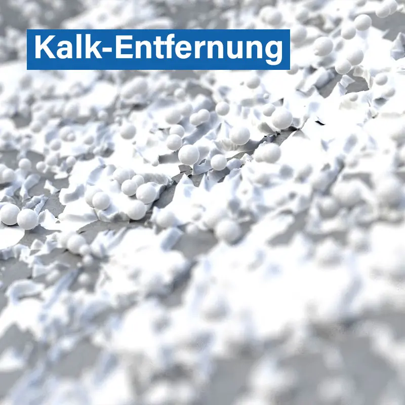 WC Pulver Kalk Entfernung