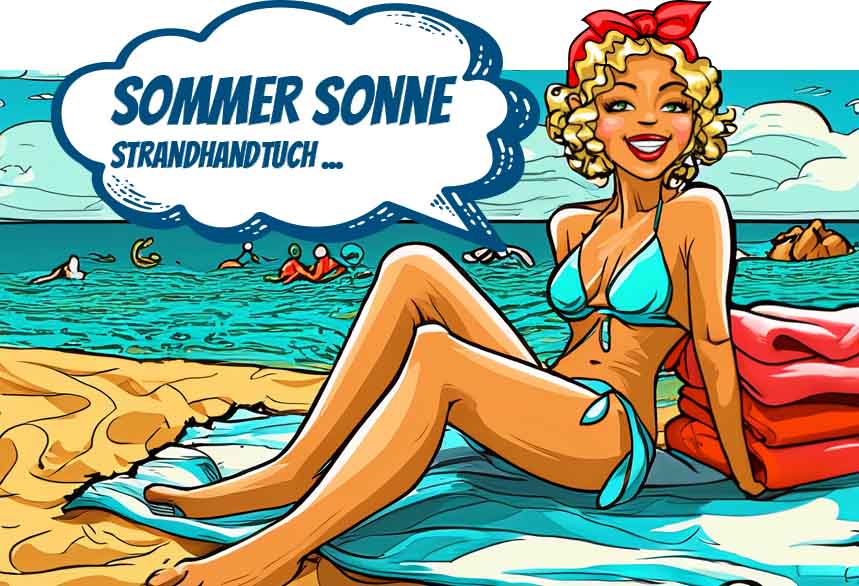 Miss Pastaclean auf Ihren Strandhandtuch am Strand miss-pastaclean-auf-ihren-strandhandtuch-am-strand