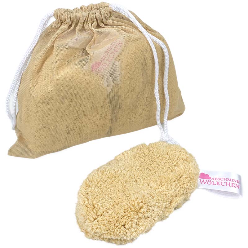 Waschbare Pads 6 Stück mit Beutel Beige Pastaclean