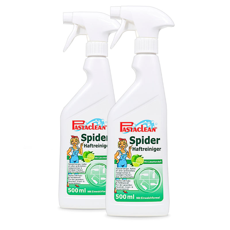 Spider Haftreiniger Limette 1l Haftreiniger mit Limetten Duft 1 Liter Pastaclean