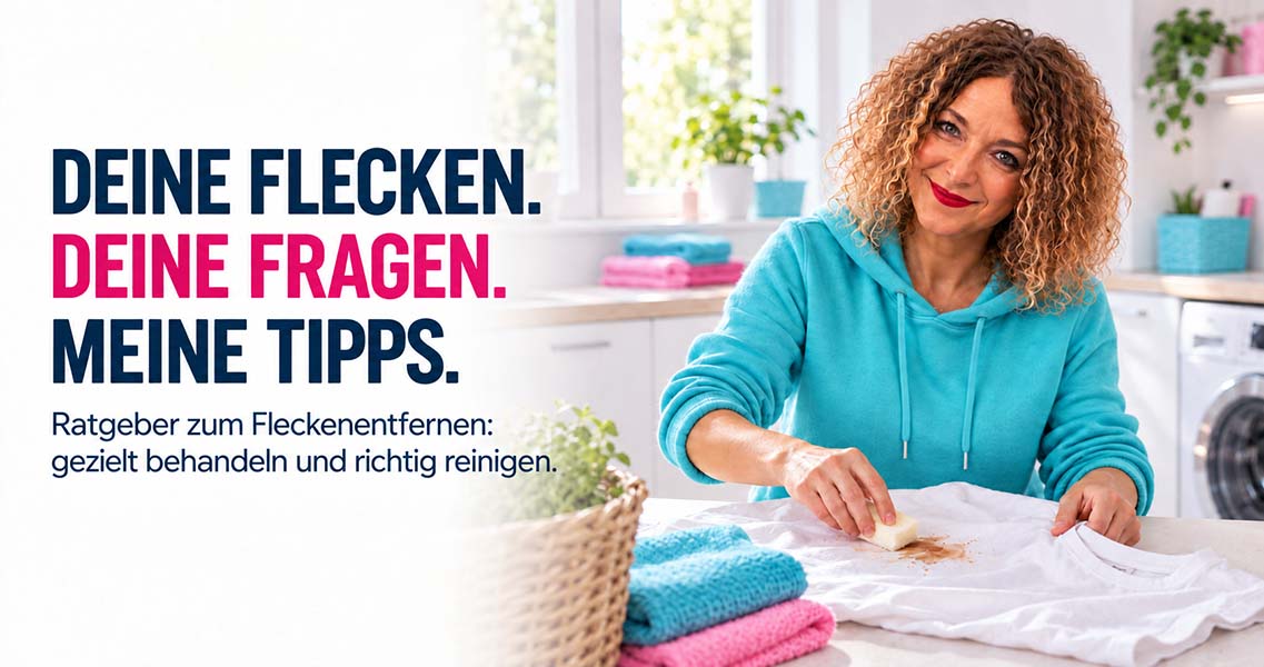 Ratgeber zur Fleckenentfernung in der Küche mit Tipps zum gezielten Reinigen von Kleidung.