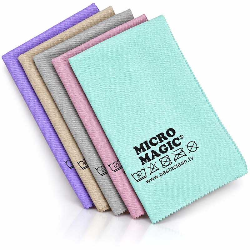 Micro Magic Glas-Poliertücher - Trockentuch Set, 5tlg.