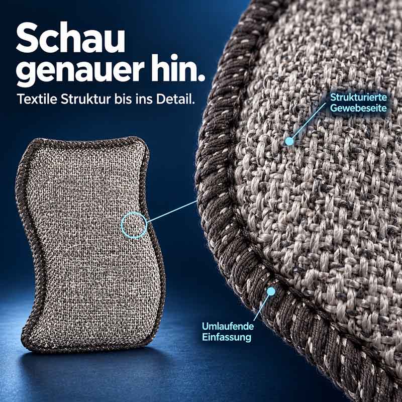 Spülschwämme waschbar & kratzfrei – Pastaclean 6er-Set