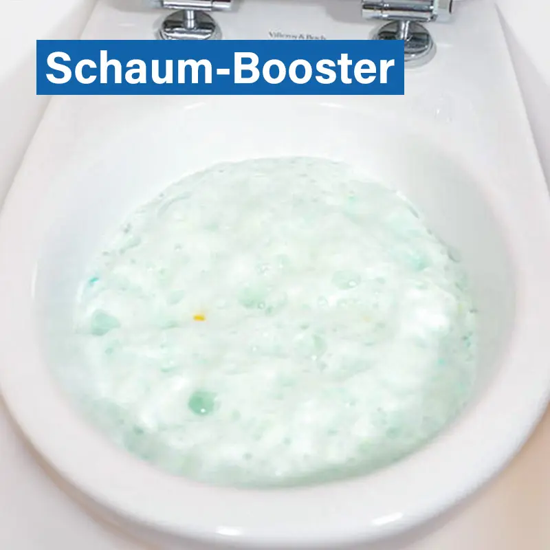 WC Pulver Schaum Booster WC Pulver Schaum Booster