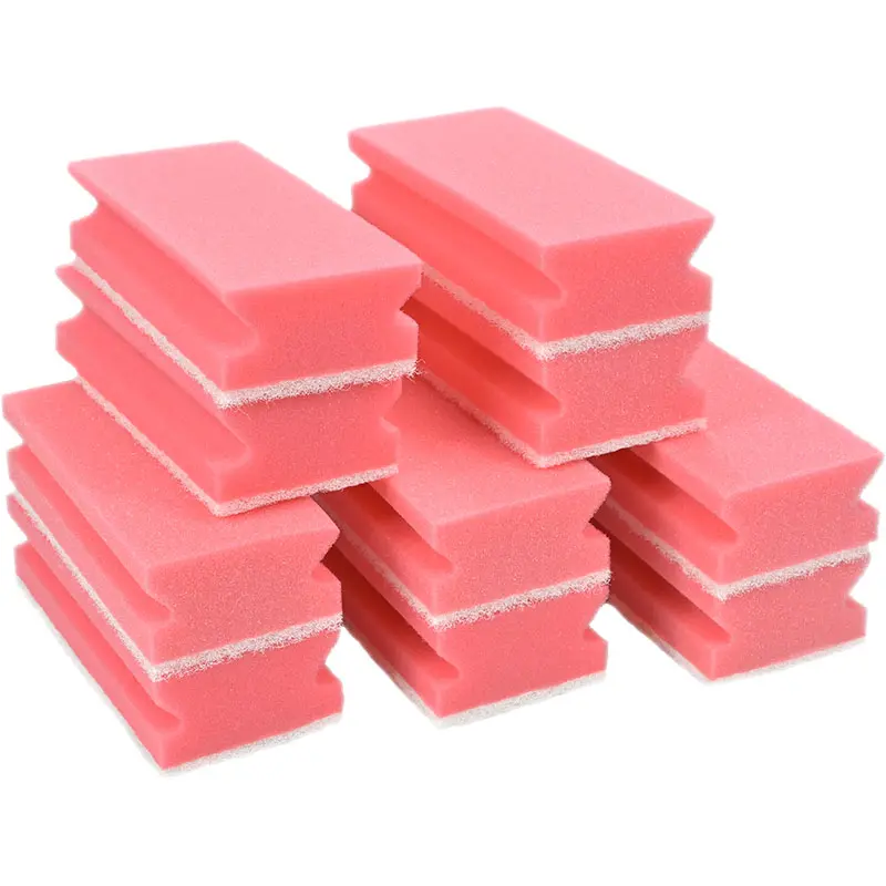 Putzschwamm Set - Scheuerschwamm kratzfrei (10 Stück) Topfreiniger Schwamm 15 x 7 x 4,5 cm
