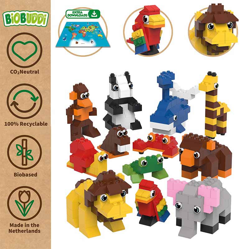 Bio Bausteine (500 Teile) Animal Adventure Set