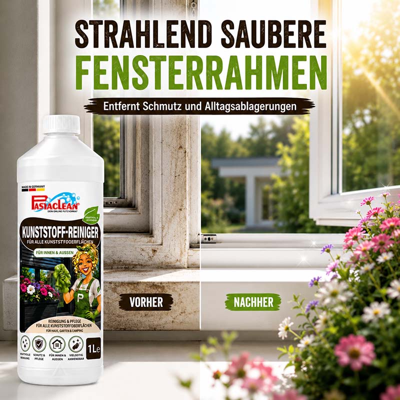 Kunststoffreiniger 1L für Fensterrahmen & Gartenmöbel