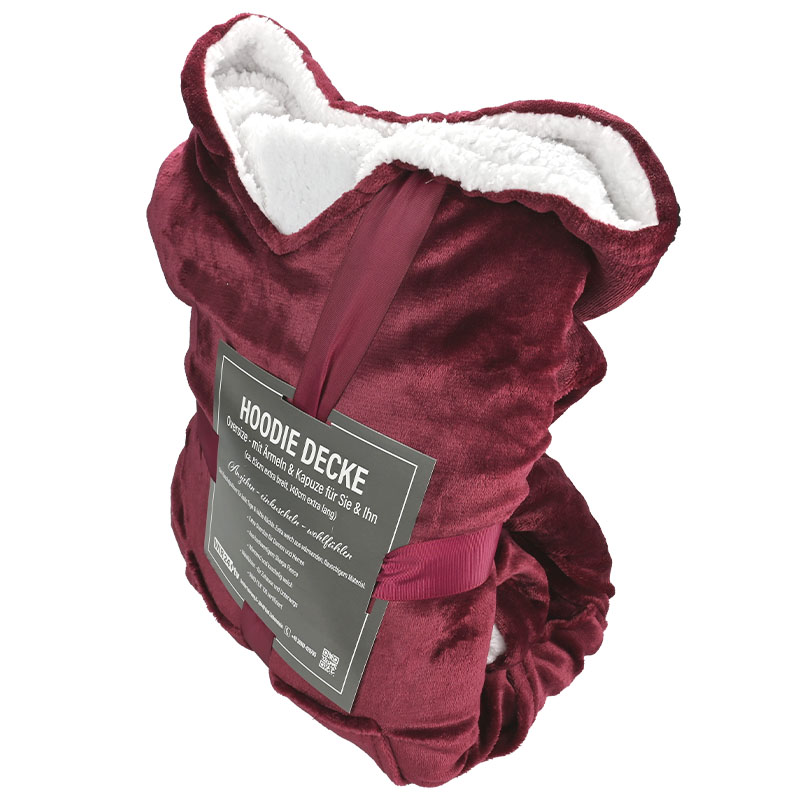 Hoodie Decke bordeaux hoodie-decke-bordeaux