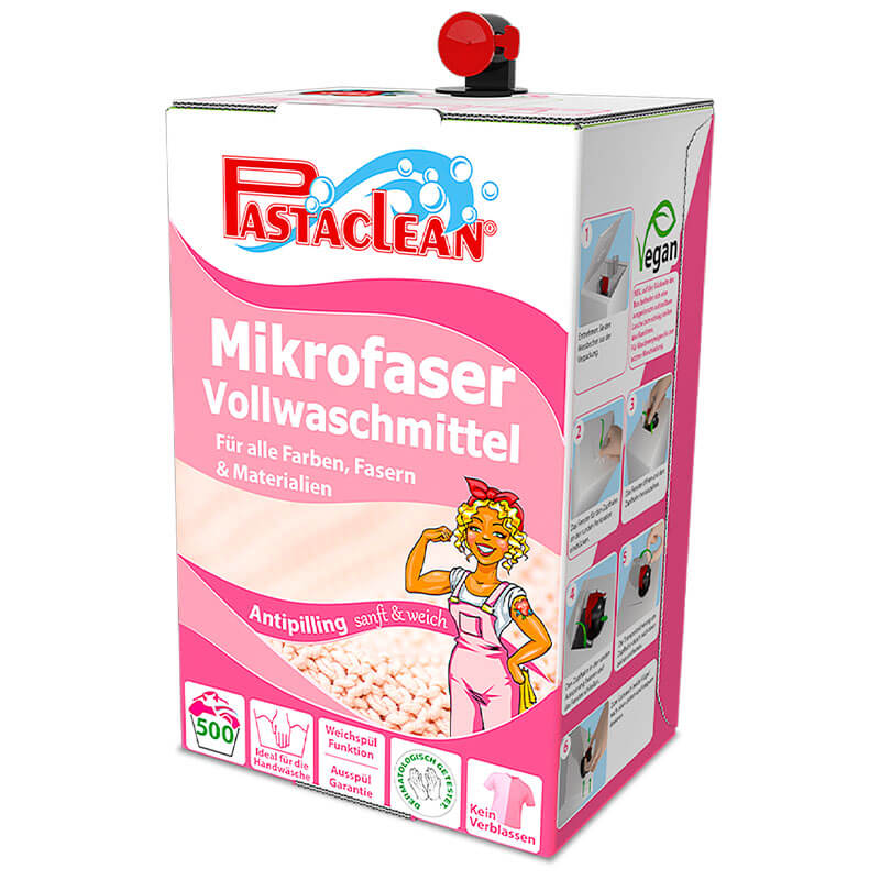 Mikrofaser Vollwaschmittel 5 Liter Pastaclean