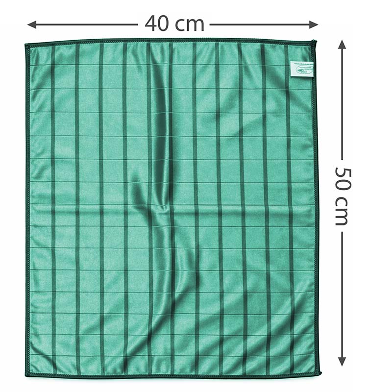 Bambus Reinigungstücher 3er Set Grün 50x40 cm, Trockentücher für Fenster, Glas, Lack, Auto, Bad, nachhaltige Putztücher, fusselfreie Wischtücher, umweltfreundliche Reinigungshelfer, Mikrofaser Alternative, langlebige Bambustücher, saugfähig, pflegeleicht