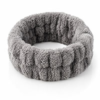 Haarband grau, gestrickt, Accessoire, Kopfbedeckung, Damenmode, Haarschmuck, elastisch, Stirnband, modisch, wintertauglich, gemütlich, vielseitig, stilvoll, modern, weich, warm, unisex