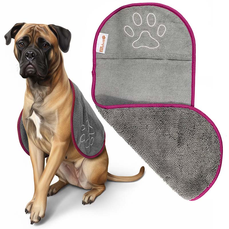 Pastabello Hundehandtuch (grau)