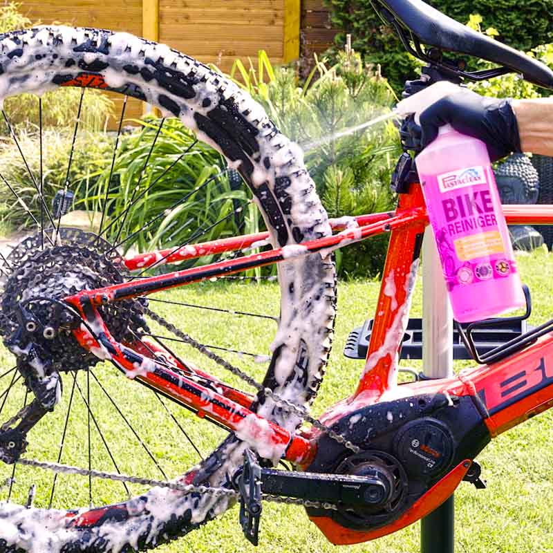 Fahrrad waschen mit Bike Reiniger von Pastaclean