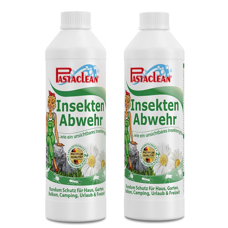 Pastaclean Insektenabwehr - Insektenschutz, 2x 500 ml
