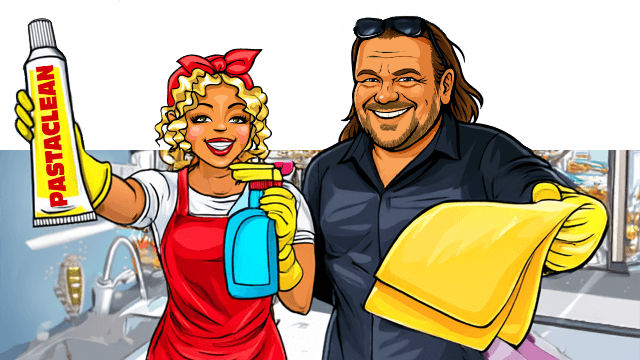 miss-pastaclean-und-mr-pastaclean-mit-dem-ersten-produkt-fleckenpaste-hires miss-pastaclean-und-mr-pastaclean-mit-dem-ersten-produkt-fleckenpaste-hires
