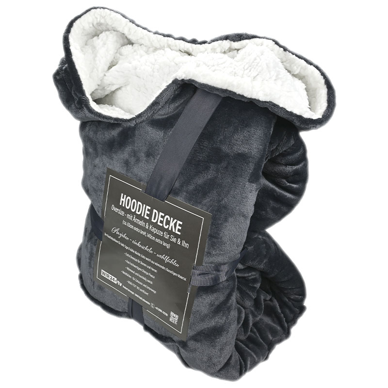 Hoodie Decke dunkelgrau hoodie-decke-dunkelgrau