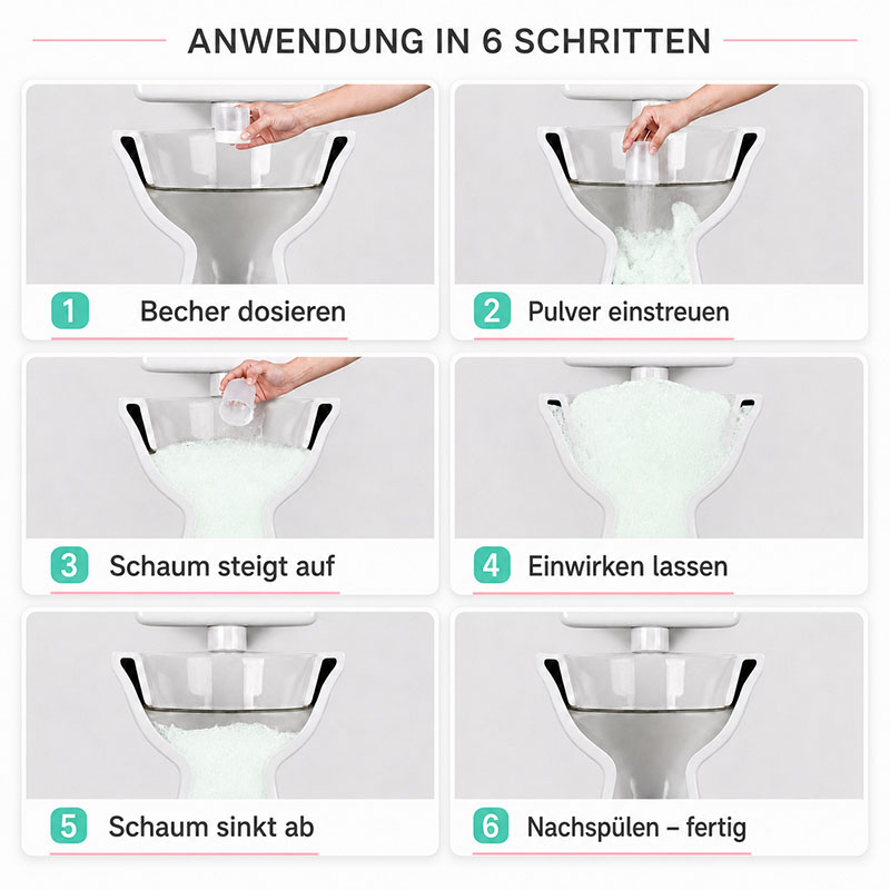 Pastaclean WC Pulver mit Keramikaufheller, 3kg
