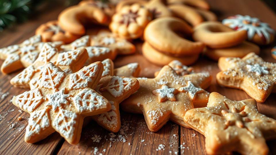 Butterkekse Butterplätzchen Butterkekse Butterplätzchen