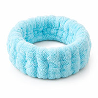 Haarband türkis, Plüschmaterial, Accessoire, Kosmetik, elastisch, Damenmode, Haare zurückhalten, Stirnband, Gesichtsreinigung, weiche Textur, Modeaccessoire, Haarpflege, modisch, vielseitig einsetzbar, Alltag, bequemer Sitz