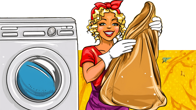 miss-pastaclean-mit-waeschesack-in-der-hand miss-pastaclean-mit-waeschesack-in-der-hand
