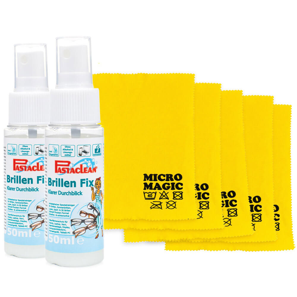 Brillenreiniger Set 100ml Pastaclean