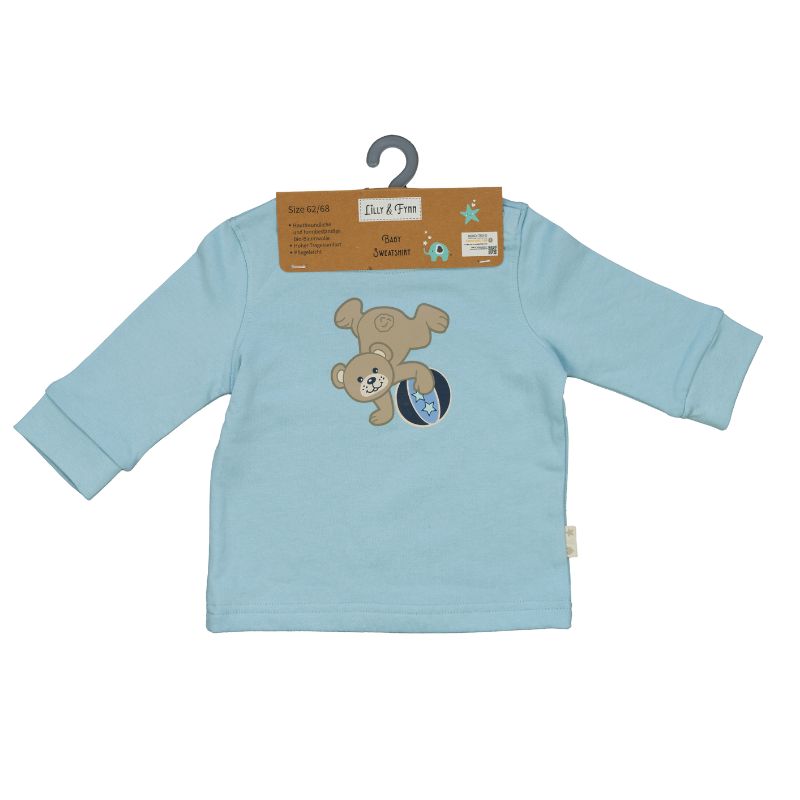 Lilly & Fynn  Baby Sweatshirt, 100% Bio Baumwolle