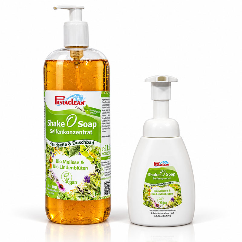 Shake O Soap Seifenkonzentrat + Spender, 1 l